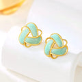 8092 Korean anti tarnish stunning earring
