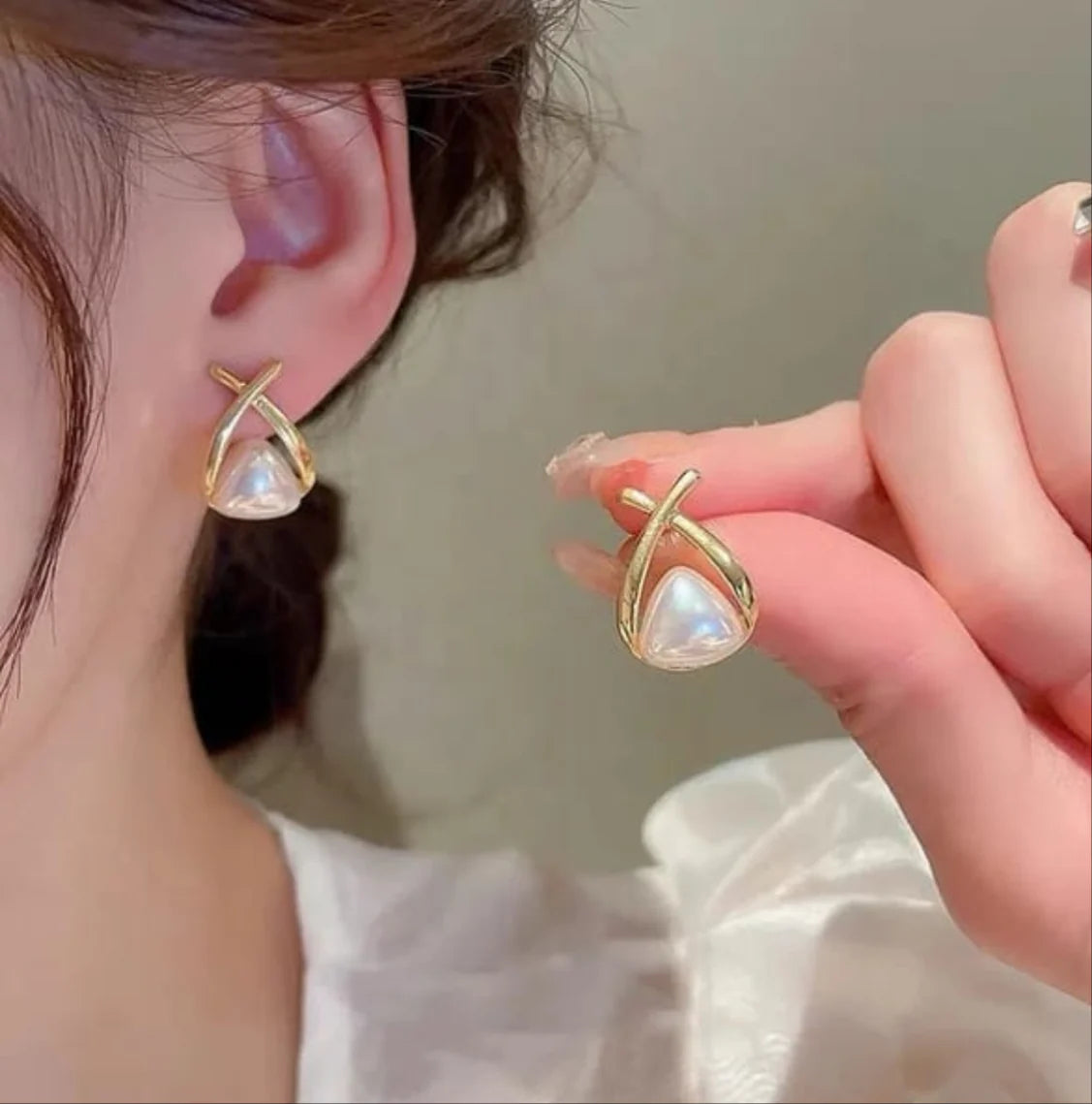 18420 Korean trendy Earring