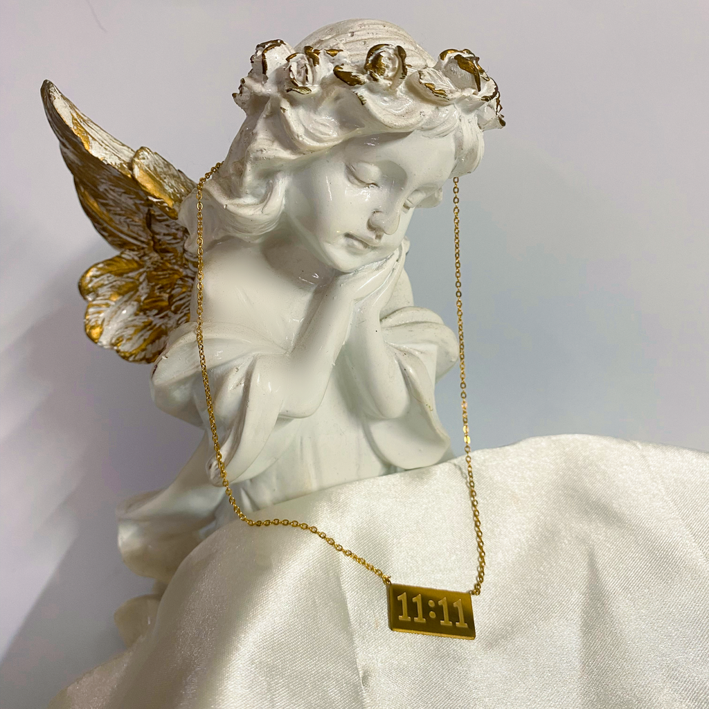Luck AntiTarnish Gold 11:11 Premium Necklace
