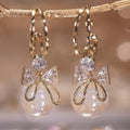 Korean Earings Fashion Jewelry Elegant And Sweet Cute Bow Earrings For Women Gifts Earrings