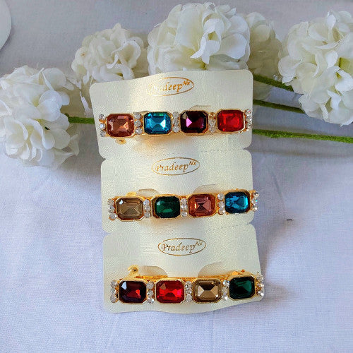 Beautiful hair 😍 Clip Multi stone