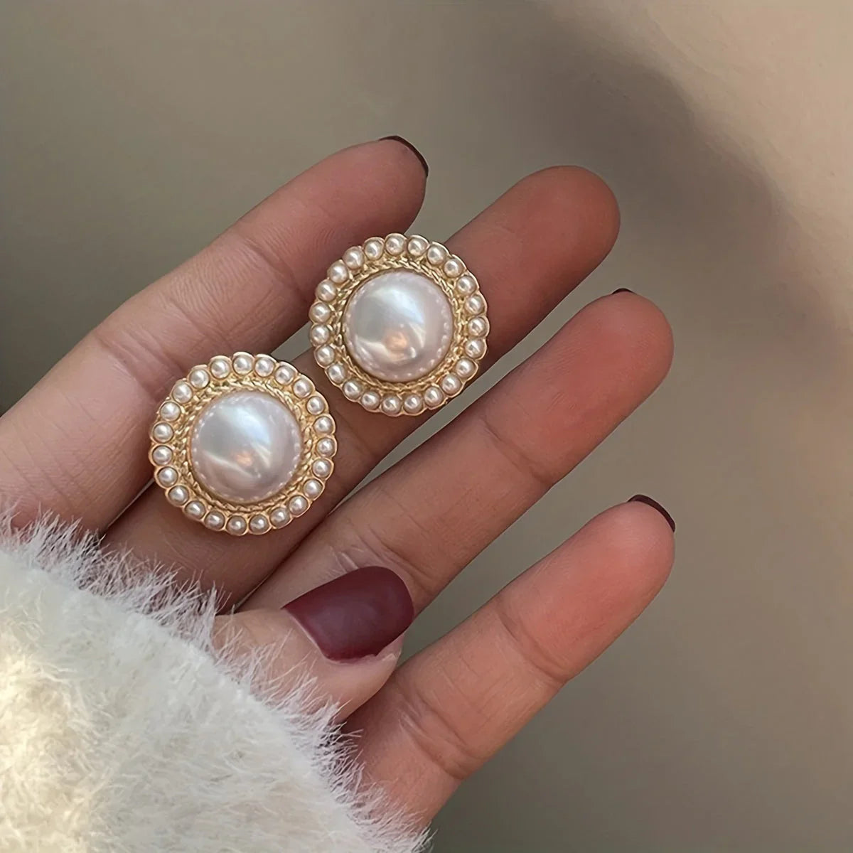 circle cute earring