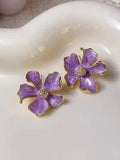 38571 Korean flower beautiful Earring